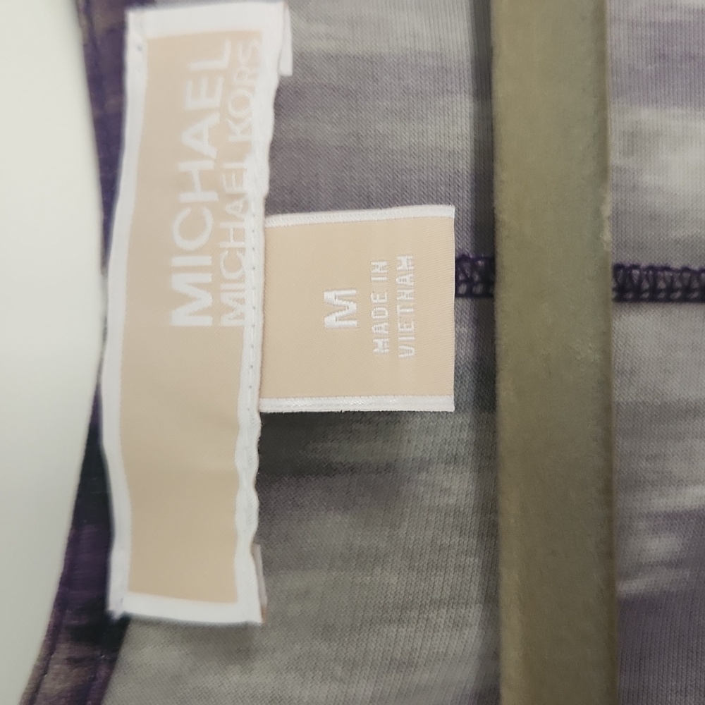 MICHAEL KORS | Long Sleeved Faux Wrap Dress - Picture 7 of 9